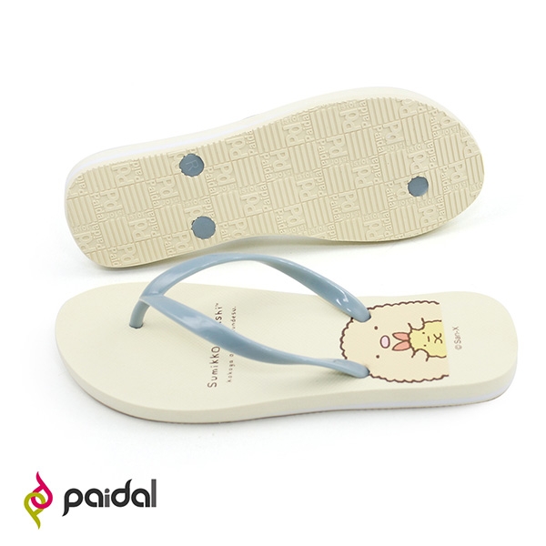 角落小夥伴 炸豬排&炸蝦尾足弓款夾腳拖