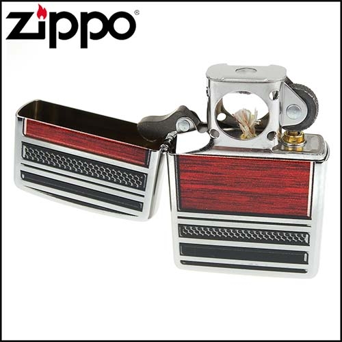 ZIPPO 美系~Steel And Wood-Pipe Lighter-煙斗用打火機