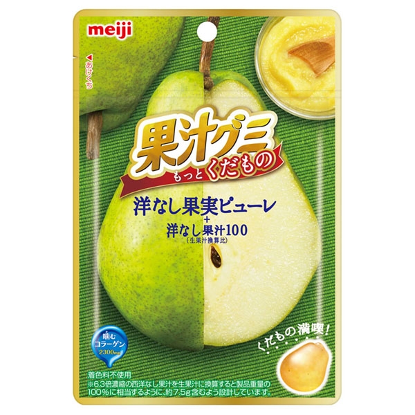 明治 果汁QQ軟糖-西洋梨口味 (47g)