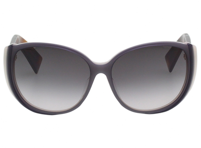 Dior 經典復古 太陽眼鏡(灰紫+白+琥珀色)