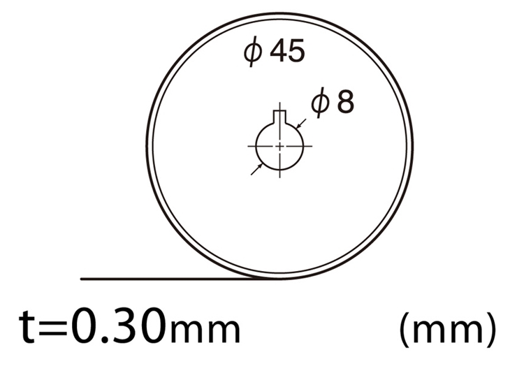 日本製造NT Cutter滾輪式切布刀替刃替換刀片BR-45P(1片)