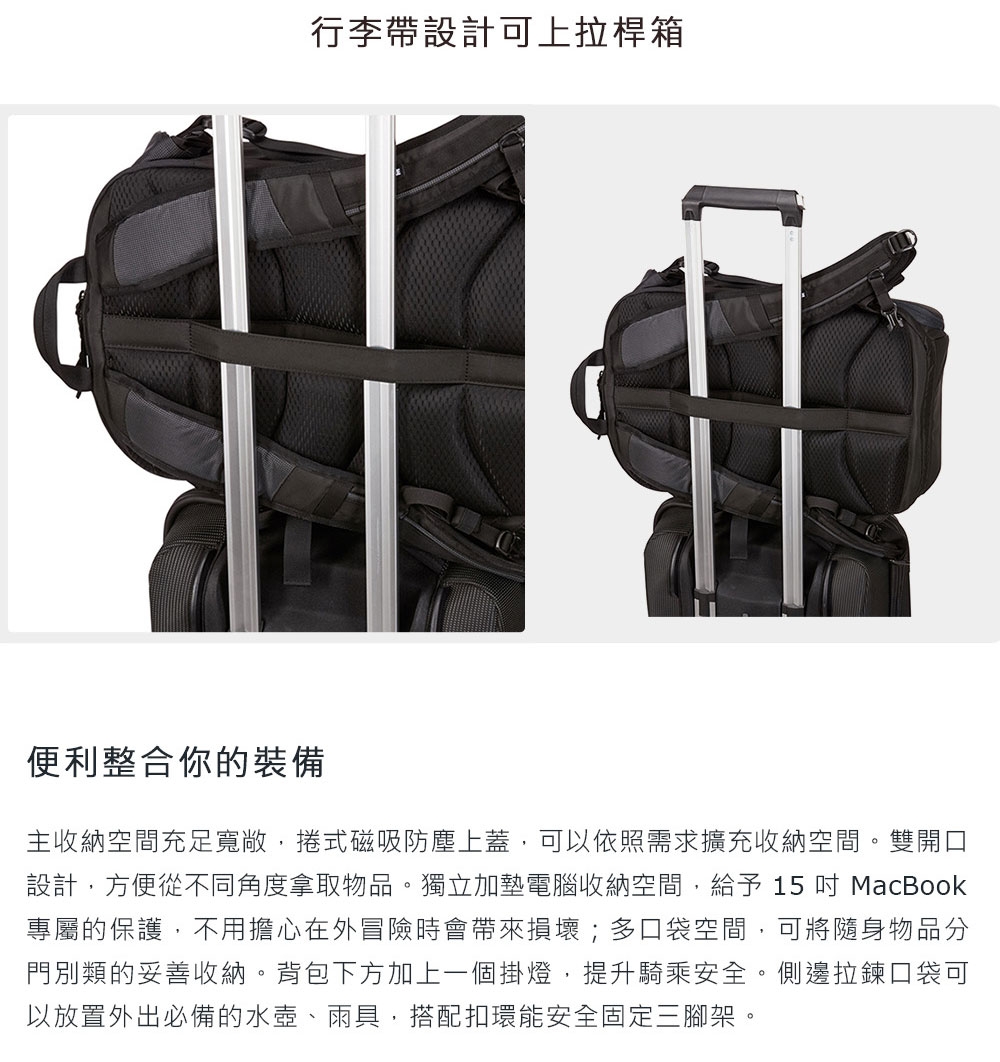 Thule EnRoute Camera 25L 相機後背包-黑色