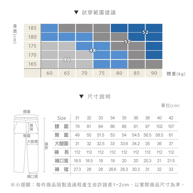 Christian 摩登都會彈性柔軟休閒長褲_深藍(HW605-1)