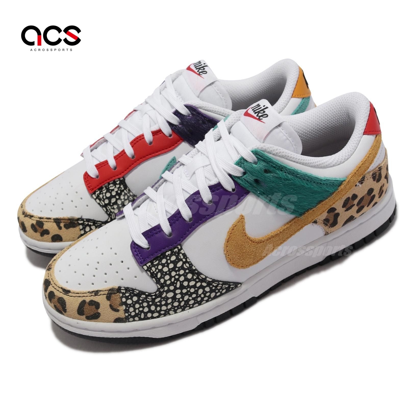 Nike Dunk Low SE Animal 女鞋獸紋豹紋動物拼接Patchwork DN3866-100