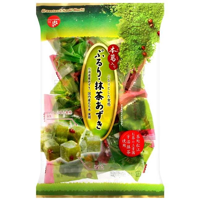 津山屋 抹茶紅豆風味軟糖(180g)