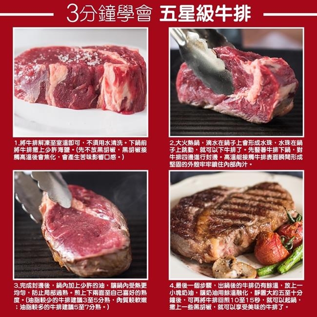 【海陸管家】美國choice級板腱原肉分切牛排15-20片組(共約2-2.5kg)