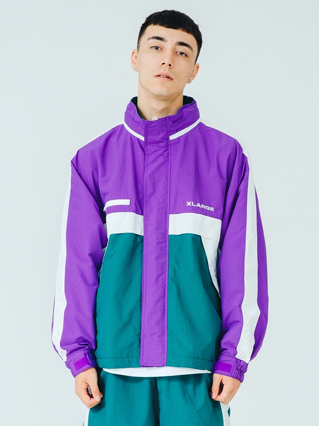 MULTI PANELED NYLON JACKET