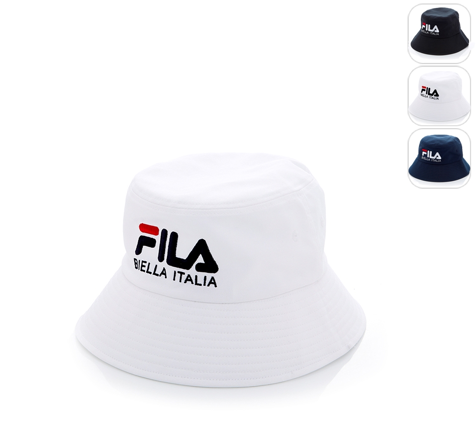 FILA 時尚筒帽-白 HTT-5208-WT