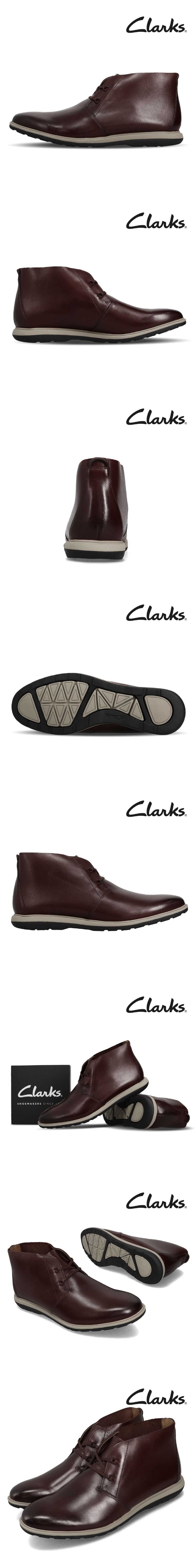 Clarks 休閒鞋 Glaston Mid 中筒 男鞋