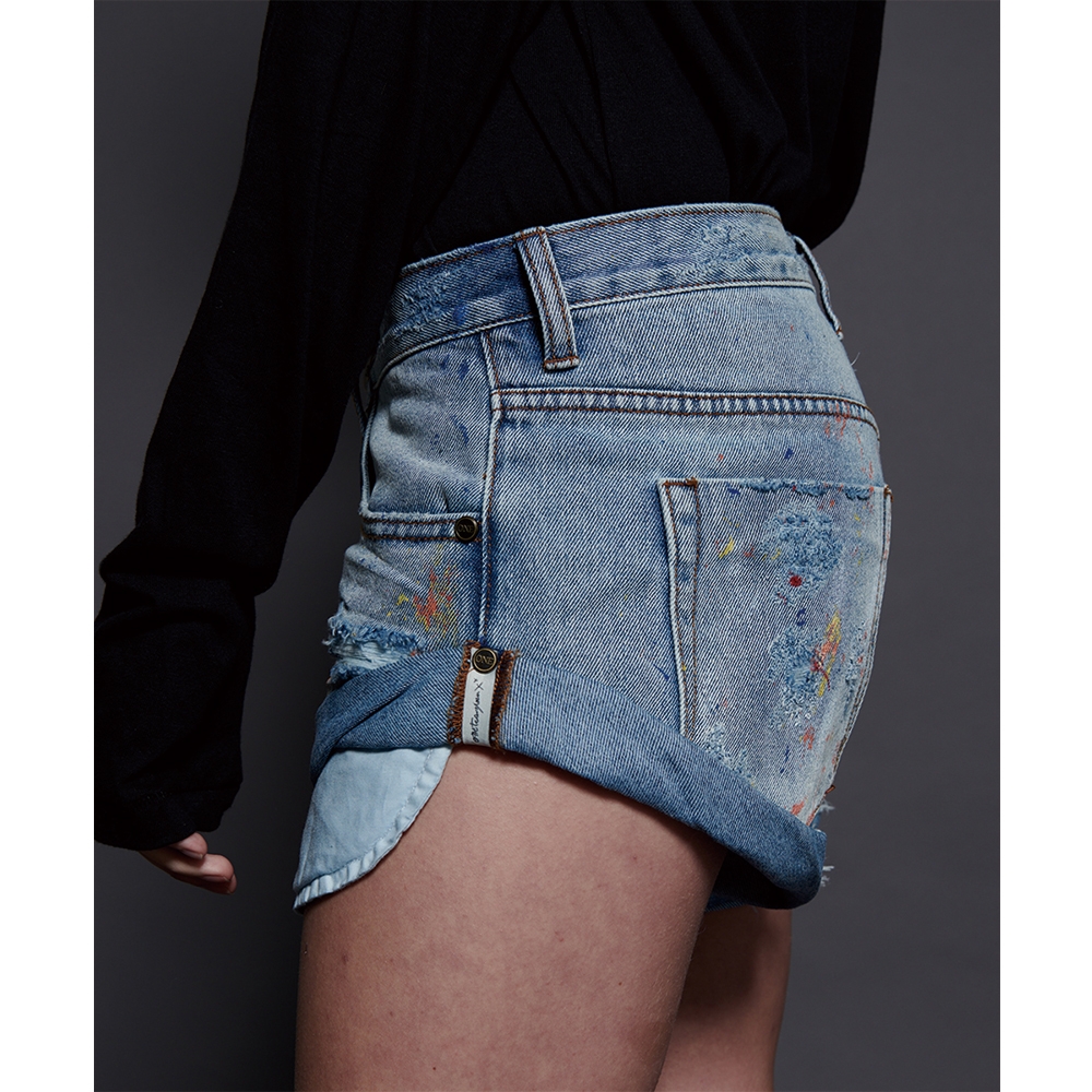 ONETEASPOON BANDITS DENIM SHORT 牛仔短褲(女)