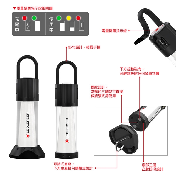 LED LENSER ML6 專業充電式照明燈 750流明