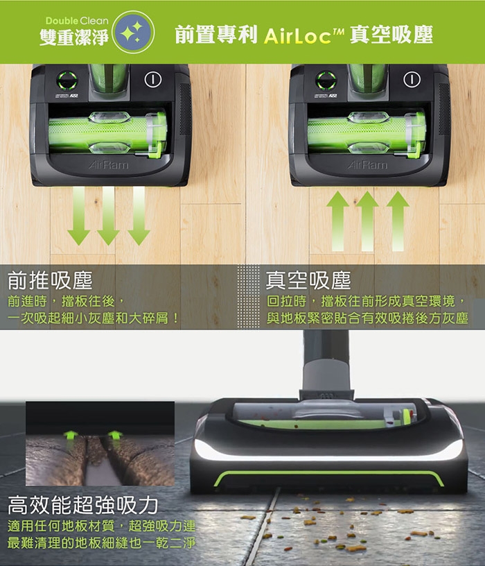 英國 Gtech 小綠 寵物版手持/直立無線吸塵器 (超值二代組)