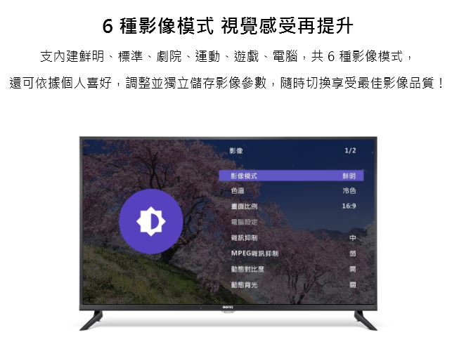 BenQ 32吋 Full HD 黑湛屏低藍光液晶顯示器+視訊盒 C32-300