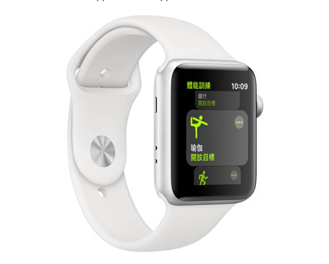 Apple Watch Series 3(GPS)42mm太空色鋁金屬錶殼+黑色運動錶帶