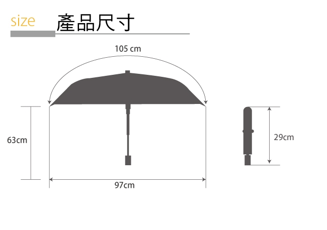 傘霸 格紋黑膠晴雨兩用三折傘