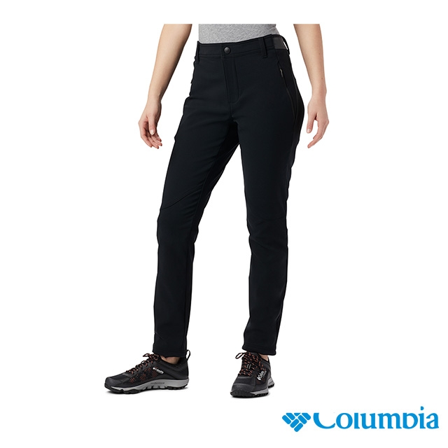 Columbia 哥倫比亞 女款- Omni Shield防潑防曬50長褲-黑色