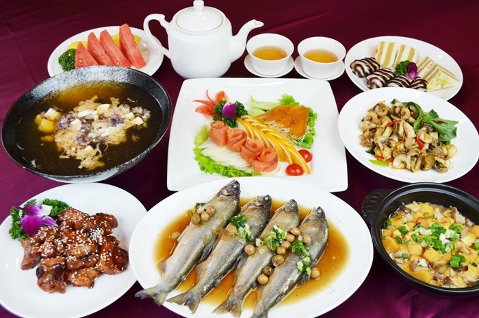 (台北)慶泰大飯店 金滿廳中式料理 豪華海鮮四人套餐