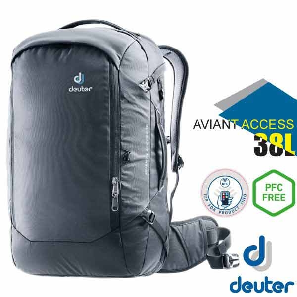 Deuter AVIANT ACCESS 38L 專業輕量多功能休閒背包_黑