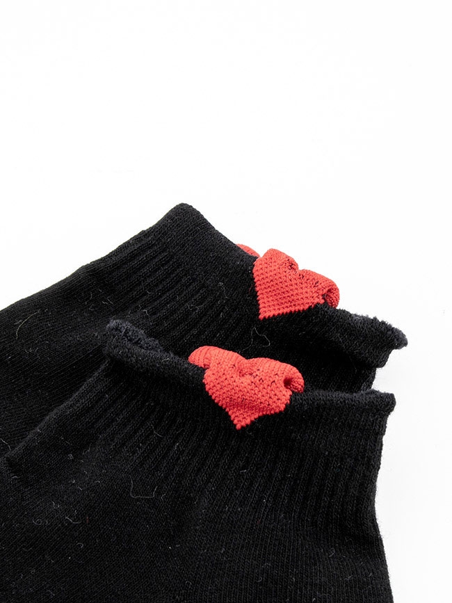 H:CONNECT 韓國品牌 女襪 - 蝴蝶結造型短襪組-白