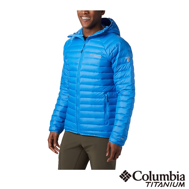 Columbia 哥倫比亞 男款- 鈦 Omni HEAT3D鋁點保暖羽絨外套