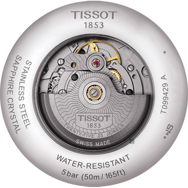 TISSOT 天梭 杜魯爾系列 80小時動力儲存 GMT 機械錶-42mm