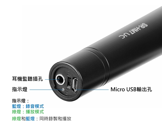 Saramonic楓笛 SR-HM7 UC 動圈式手持麥克風