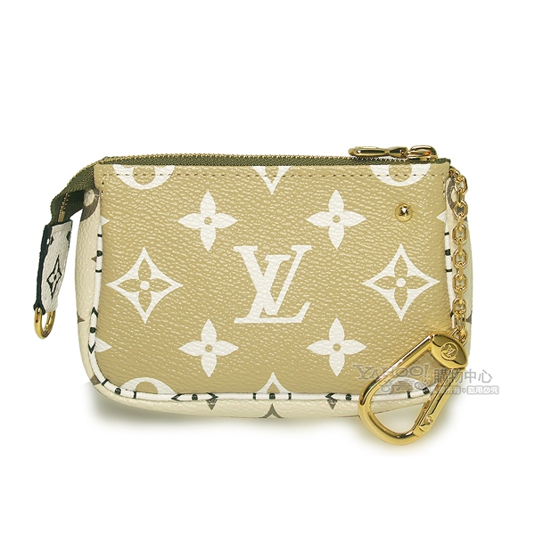 LV M67579 Giant Monogram 特大字母鑰匙零錢包(綠色)