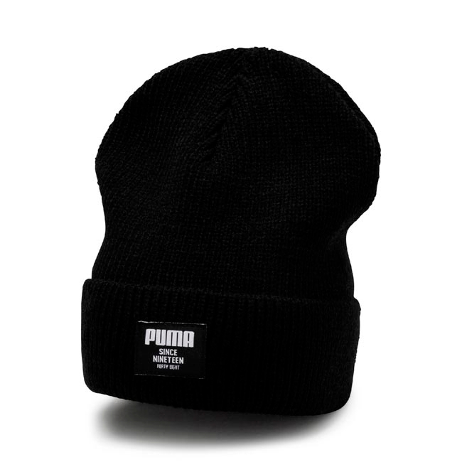 PUMA-男女基本系列毛帽-黑色