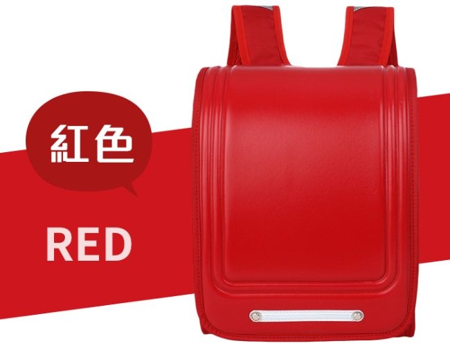 Perrito「日本學園」核心護脊兒童書包 (紅色)