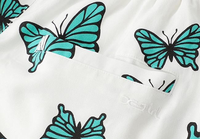 X-girl BUTTERFLY JOGGER PANTS休閒長褲-白