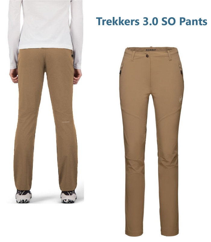 長毛象AF 女Trekkers 3.0 SO Pants 機能彈性透氣快乾防潑水長褲.登山