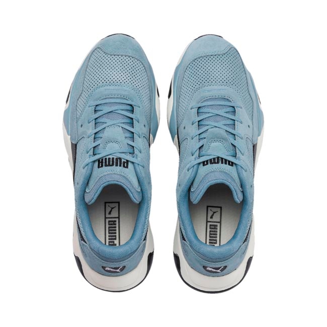 PUMA-STORM STREET 男女復古慢跑運動鞋-漂藍
