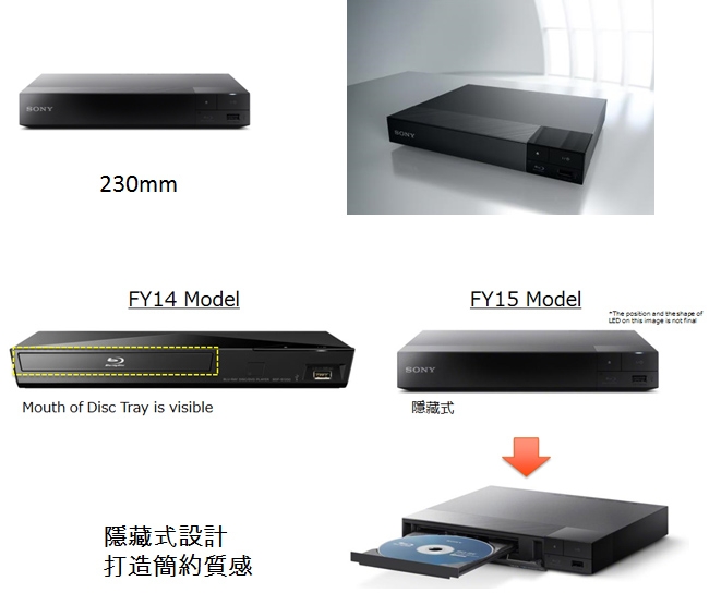 SONY 3D藍光播放器 BDP-S5500