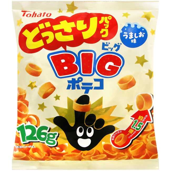 Tohato東鳩 BIG手指圈圈餅(126g)