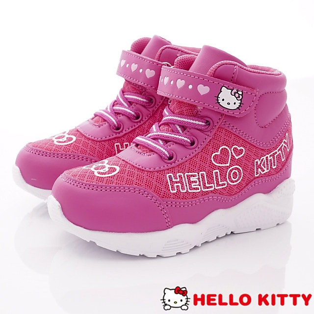 HelloKitty童鞋 電燈短靴款 SE19864桃(小童段)