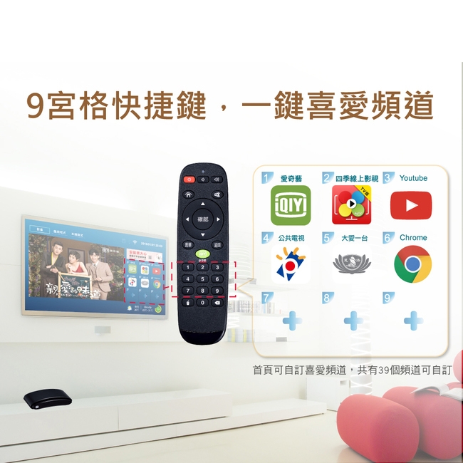 PX大通6K追劇王智慧電視盒 OTT-1000