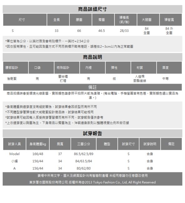 東京著衣-KODZ 甜美百搭拼接蕾絲打褶褲裙-S.M(共二色)