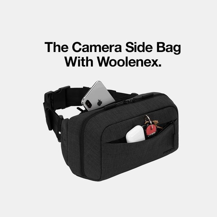 Incase Camera Side Bag 單眼相機 空拍機 單肩/斜肩/腰包(石墨黑)