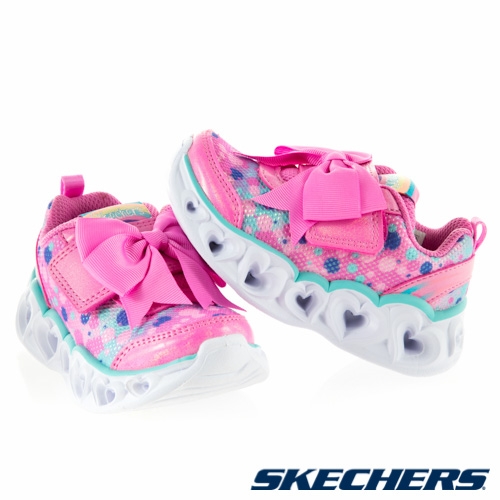 SKECHERS 女嬰童系列HEART LIGHTS - 20265NHPTQ