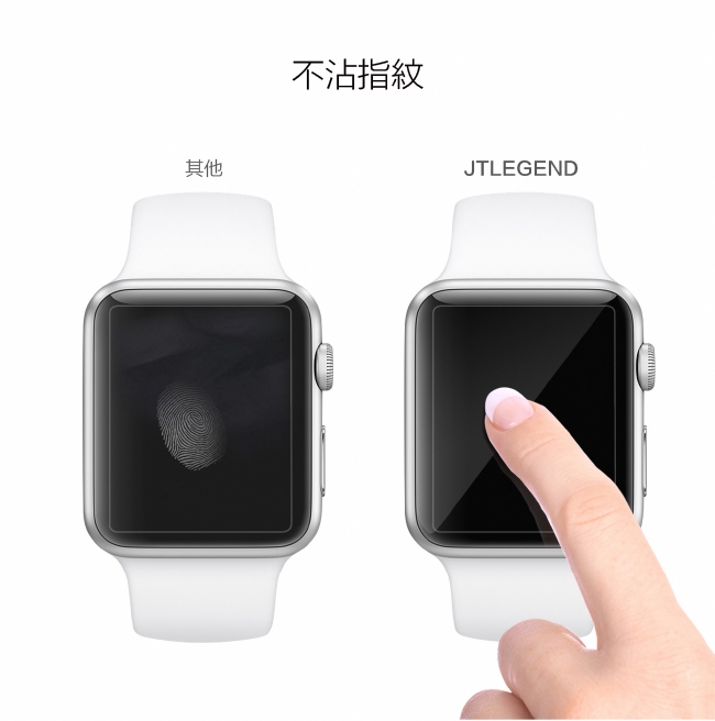 JTLEGEND Apple Watch Series 4 (44mm)鋼化玻璃保護貼