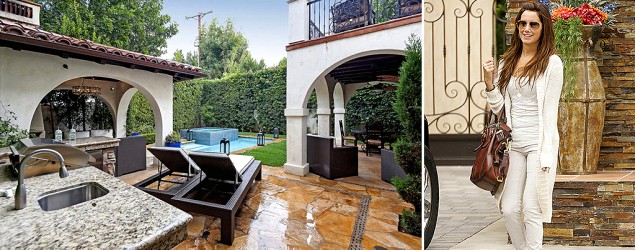 Ashley Tisdale has relisted the home that she designed and her father built. (Property listing, Derek Steele/BuzzFoto/FilmMagic)