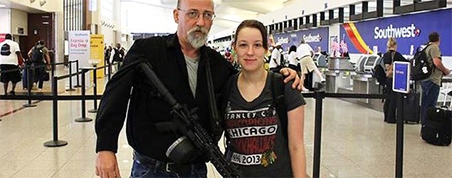 Man carries AR-15 into world's busiest airport