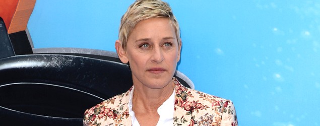 Ellen DeGeneres defends her "racist" Usain Bolt tweet. (Getty Images)