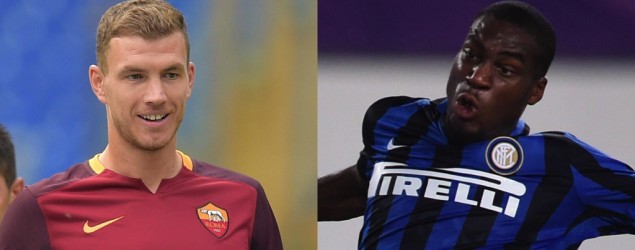 Dzeko e Kondogbia (Eurosport)