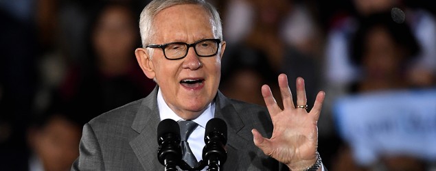 Senate Minority Leader Harry Reid. (Getty Images)