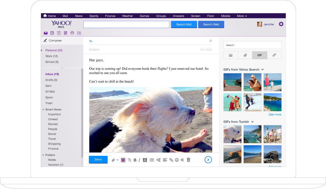 Yahoo updates Mail app with multi-login support, Tumblr with refined search