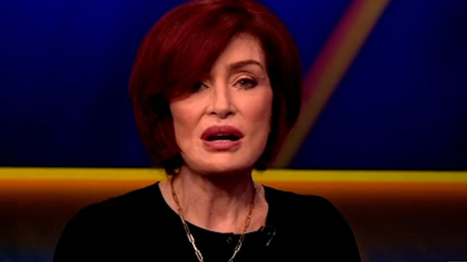 Sharon Osbourne has admitted vanity drives her to try and look young (TalkTV)