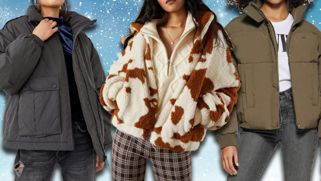 has a bunch of deals on cozy winter clothes for Cyber Week