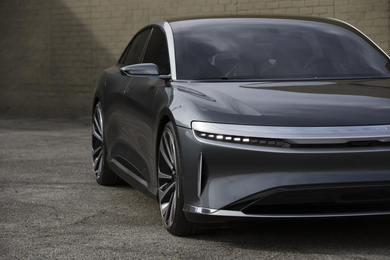 Lucid Air electric sedan. Credit: Lucid Motors