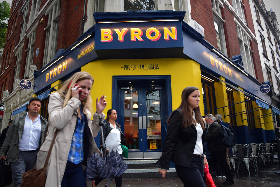 Burger chain Byron has been struggling to keep the business afloat (Carl Court/Getty Images)